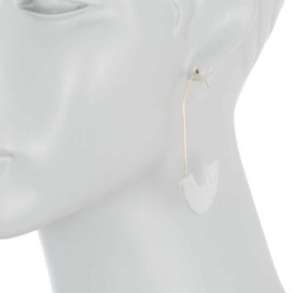 Loren Olivia Iridescent Glitter Acetate Earrings